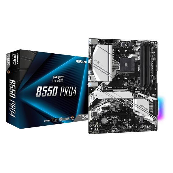 Asrock B550 Pro4 Amd B550 Socket Am4 Atx (asrock B550 Pro4 Amd Am4 Socket Mother