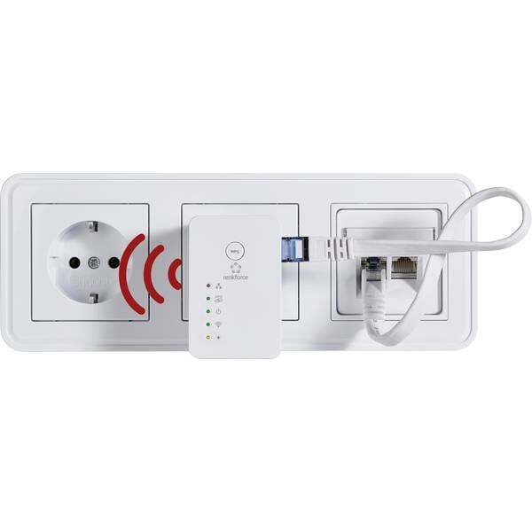 Renkforce RF-4818888   RF-AP-N300Mini Access point WLAN 300 MBit/s 2.4 GHz
