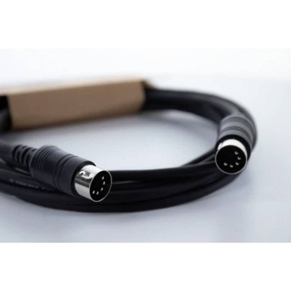 Cordial MIDI Cavo di collegamento [1x MIDI maschio - 1x MIDI maschio] 1 m Nero