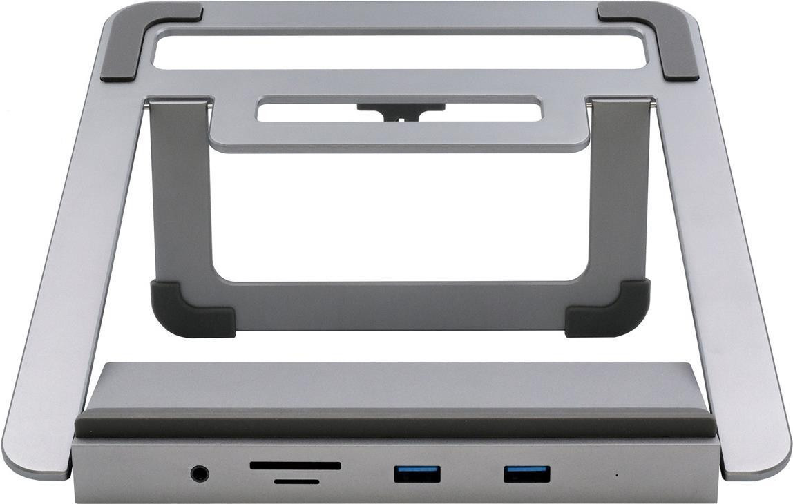 Docking station USB C 12in1 con supporto per notebook, Mateb