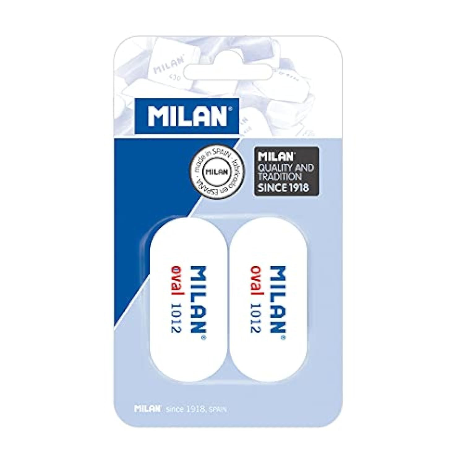 Blister 2 gomas de borrar 1012 (L2T)