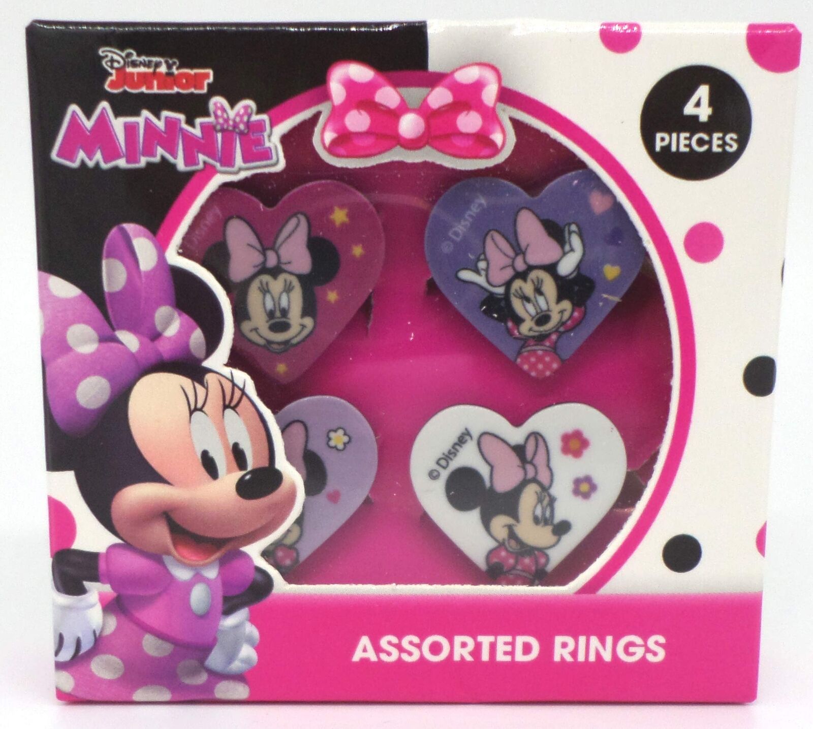 TDL Disney Minnie Mouse - 4 Anelli - Licenza Ufficiale - 4 Ring Box Set (v3V)