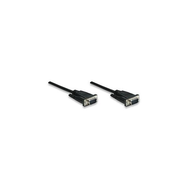 Manhattan Cavo monitor SVGA standard M/M 1,8 mt NERO