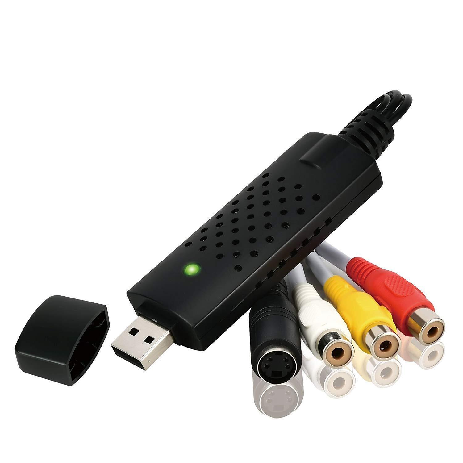 Rybozen USB 2.0 Audio/Video Converter Digitalizza e modifica video da qualsia...