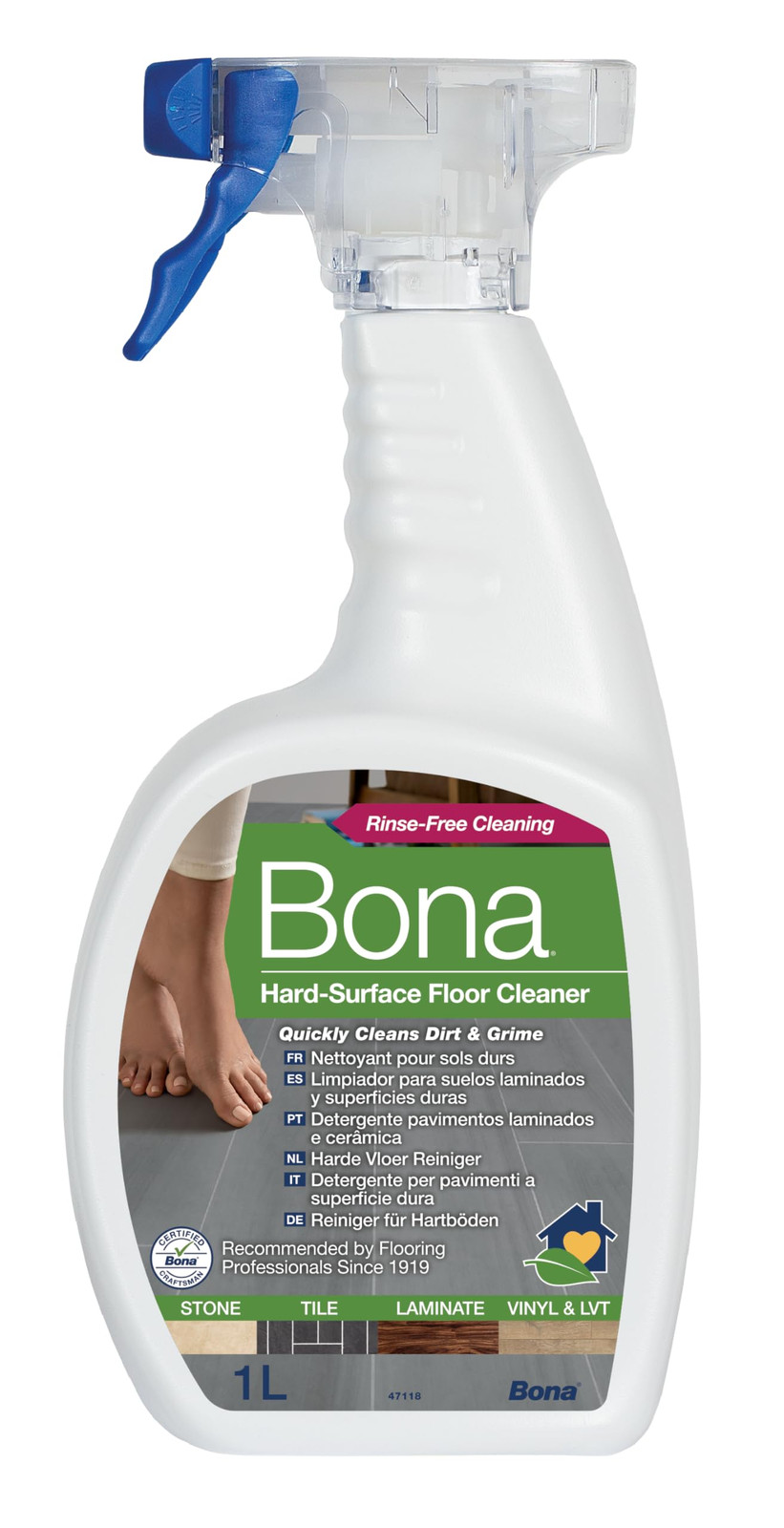 Bona WM700059002 Detergente per Pavimenti, 1 Litre, 1000 unità (h1y)