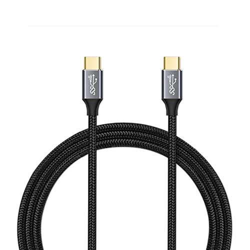CAKOBLE USB-C to USB-C 3.1 Gen2 Cable 10Gbps Data Transfer, 100W 20V/5A (l6Y)