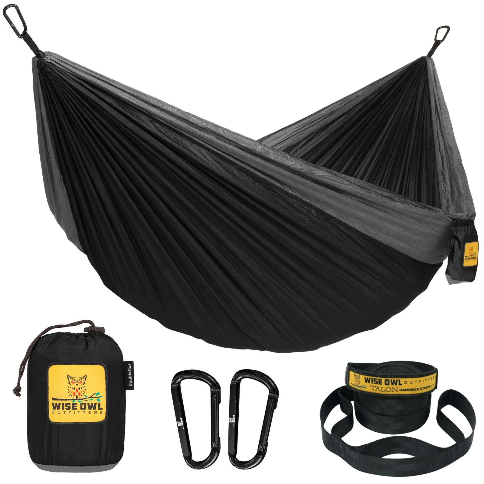 Wise Owl Outfitters - Amaca Singolo/Doppio da Campaggio di Alta qualità (z6t)