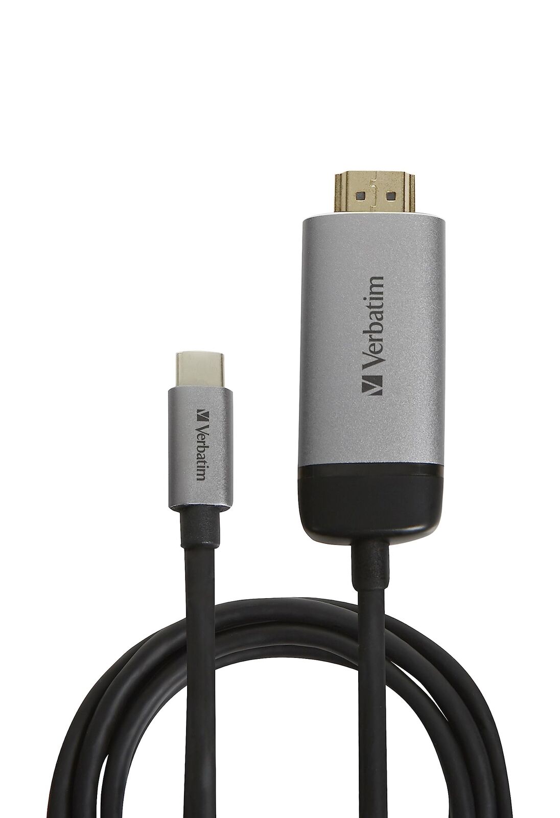 Verbatim USB-C to HDMI 4K Adapter for Laptops and MacBooks, Male-to-Male, 1.5m H