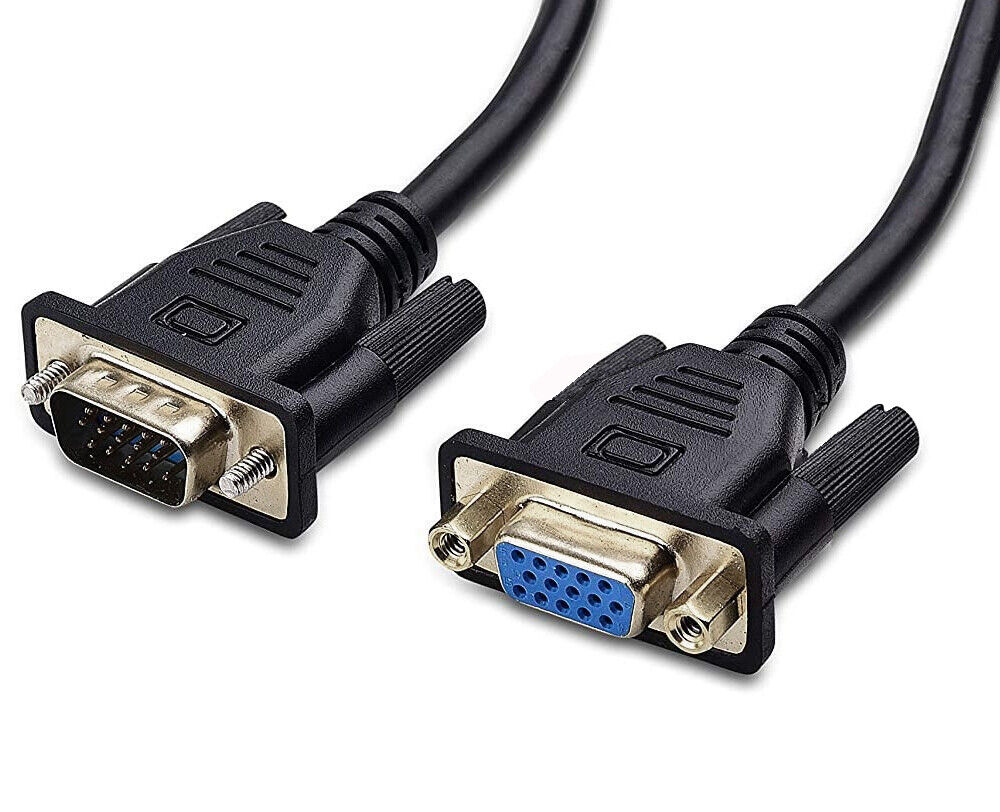 Manhattan Cavo prolunga monitor SVGA standard M/F 7,5 mt NERO