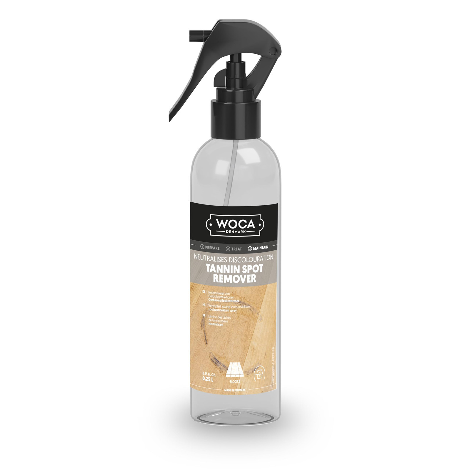 Woca - Spray per macchie all’acido tannico, 0,25 l, per superfici in (M7T)