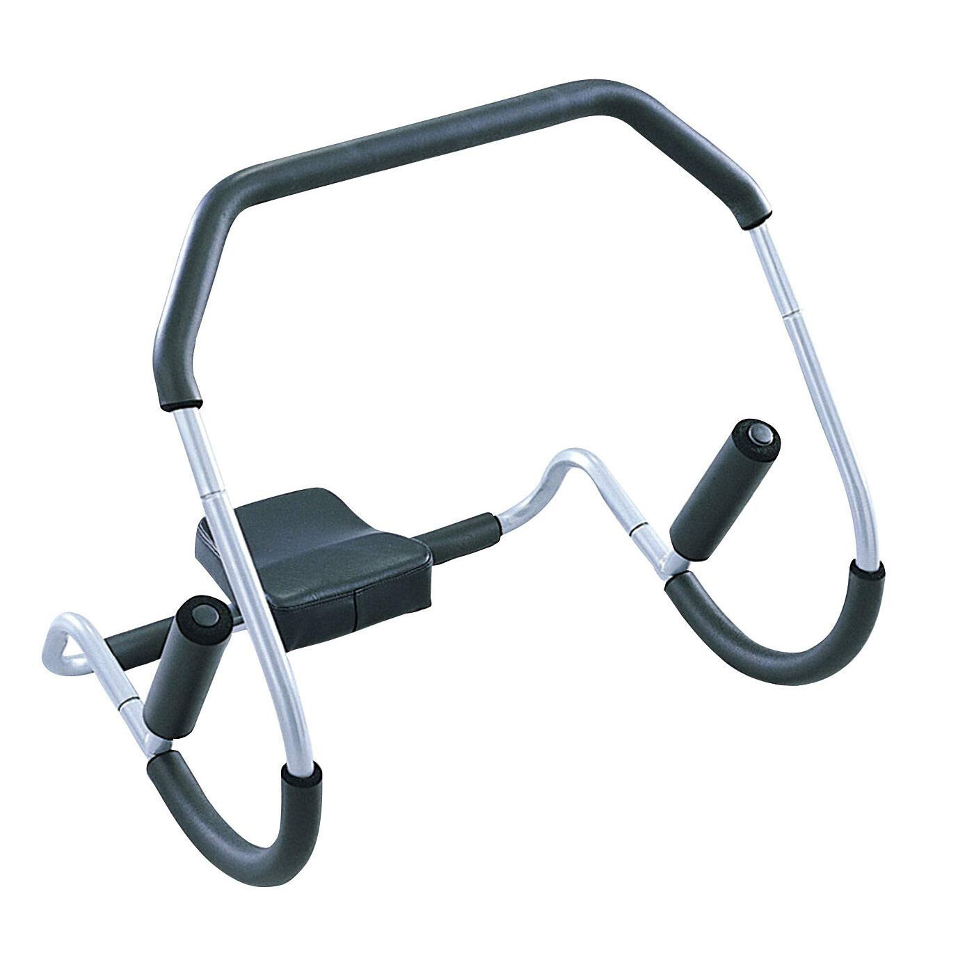 Body Sculpture, Attrezzo per allenamento addominali, grigio/nero (D7R)