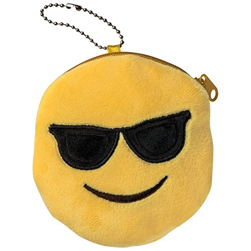 Gadget Emoti Emoticon Occhiali Da Sole Borsellino Portamonete Peluche