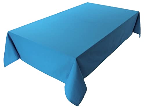 Lemos Home Tovaglia Di Alta Qualità In 100% Cotone, Collezione Concetto, Colore E Dimensioni A Scelta (Tovaglia, 40 X 40 Cm, Celeste)
