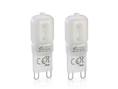 Trio Leuchten 929-220 Blister Lampadina A Led G9, 2 Pezzi, Bianco, 2 Unità