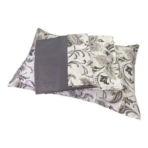 Happidea Completo Lenzuola Lenzuola Matrimoniale Roffel Grigio Made In Italia