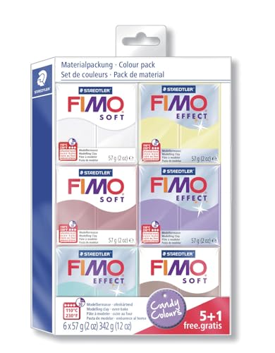 Fimo Scatola Di Colori Soft Candy 6 X 57 G / 8023 2