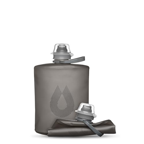 Hydrapak Stow (500Ml, 17Oz) - Borraccia Pieghevole - Borraccia Da Viaggio Ultraleggera E Compattabile, Flessibile Per Sci, Escursionismo, Ciclismo O A