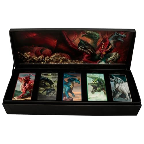 Fanattik Dungeons & Dragons - Set Di Lingotti Da Collezione Con Draghi Cromatici
