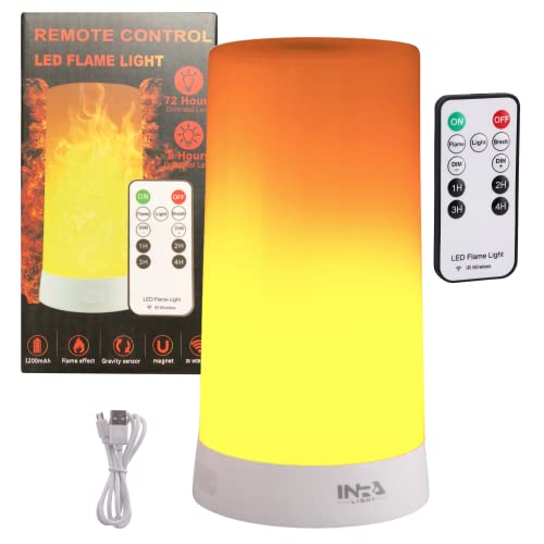 Inra Light Led | Candela Led Tremolante | Candela Led Candela Tremolante | Lampada Con Telecomando | Lampada Decorativa Con Telecomando E Cavo Di Rica