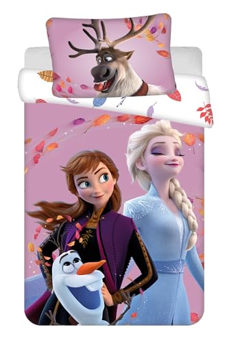 Jerry Fabrics Biancheria Da Letto Per Bambini, 100 X 135 Cm, Biancheria Da Letto Per Bambini, Set Copripiumino In Cotone Oeko-Tex Standard Per Ragazze