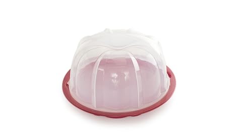 Nordic Ware 50022 Porta Torta, Plastica, Turchese, 31.75 X 31.75 X 17.145 Cm