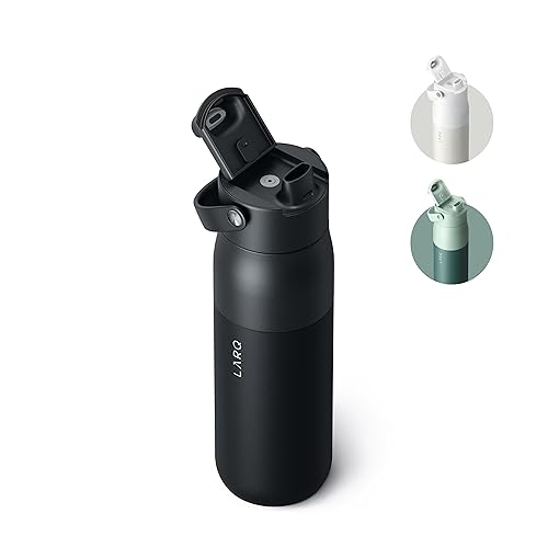 Larq Bottle Swig Top 680 Ml - Bottiglia Bocca Larga In Acciaio Inox Isolato | Mantiene L'Acqua Fresca | Senza Perdite D'Acqua, Senza Bpa | Bottiglia R
