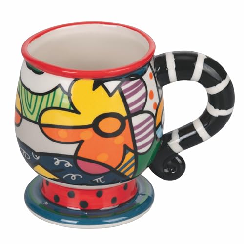 Tazza In Porcellana 215 Ml, Stile Neo-Pop, Madness