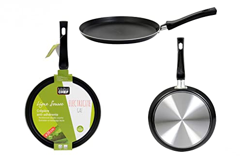 Maitre Chef Padella Antiaderente In Alluminio, 25 Cm, Diametro 25 Cm