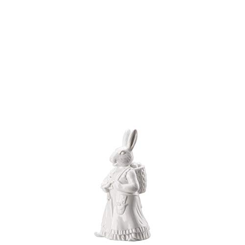 Hutschenreuther Conigliera Con Cesto Bianco (Vetrificato) 13,7 Cm