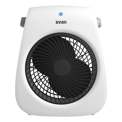 Svan Convettore Elettrico Basso Consumo Bianco Scev2002V. 2000 W, Funzione Turbo, Termostato Regolabile, Riscaldamento A Resistenza