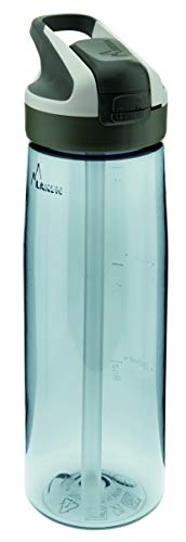 Laken Tritan Mit Summitverschluß 0,75 L, Bottiglia Unisex-Adulti, Grigio, 0.75