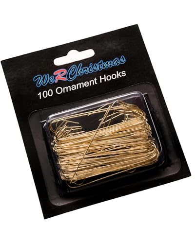 Werchristmas71, Gold, Pack Of 100, 6 Cm