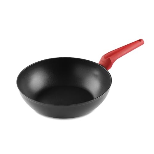 Castey - Wok Red 100% Alluminio Riciclato