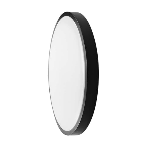 V-Tac Cupole Luminose A Led – Cupole Luminose Rotonde – Sensore – Ip44 – Nero – 36 Watt – 3820 Lumen – 4000 K