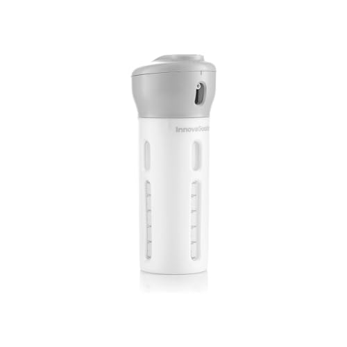 Flacone Da Viaggio 4 In 1 - Dispenser Con 4 Contenitori Da 40 Ml Ciascuno E 15 Adesivi, Capacità Totale 160Ml, Ideale Per Creme, Profumi E Disinfettan