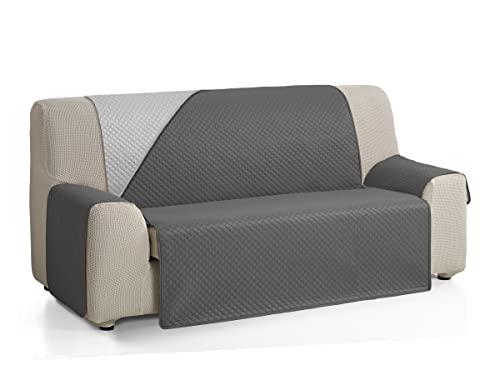 Martina Home Diamond Copridivano Imbottito 2 Posti Xl - Grigio/Antracite