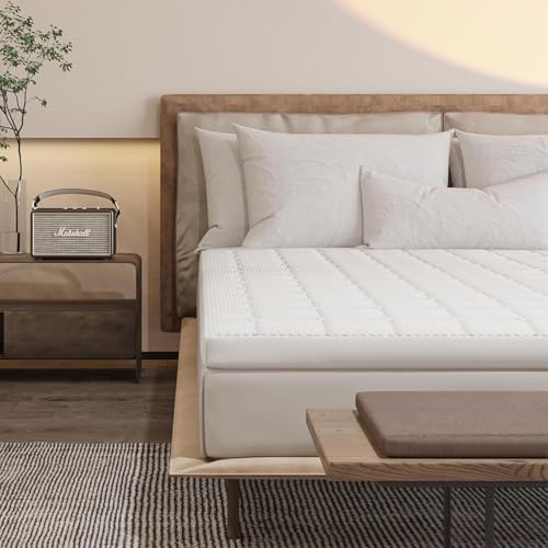 Ego Home Coprimaterasso 180 X 200 Cm, Altezza 7 Cm, In Memory Foam Di Taglio A 7 Zone, Certificato Öko-Tex, 180 X 200 Cm, Per Letto A Molle, Materassi