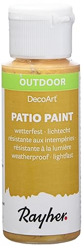 Rayher Patio-Paint, Oro Brill., Flacone 59 Ml, 38610620