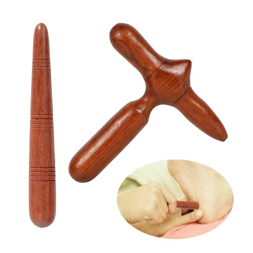 2 Massaggiatori In Legno, Accessori Per Massaggio, Massaggiatori Per Piedi, Accessori Per Fisioterapia, Strumenti Per Massaggio, Facili Da Trasportare