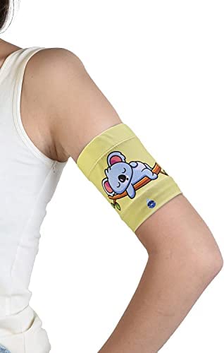 Dia-Band Bambini, Fascia Protettiva Per Sensore Di Glucosio Freestyle Libre, Medtronic, Dexcom E Omnipod | Fascia In Tessuto Confortevole Per Diabetic