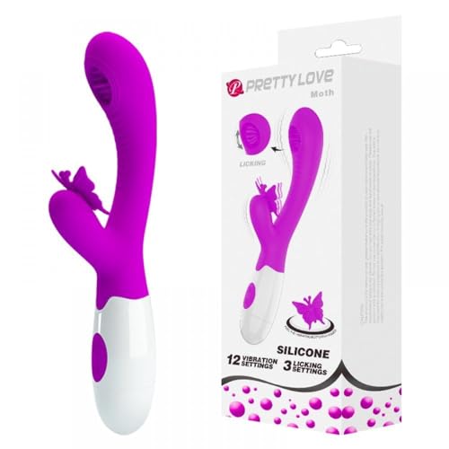 Pretty Love - Moth Licking & Vibrating Lila