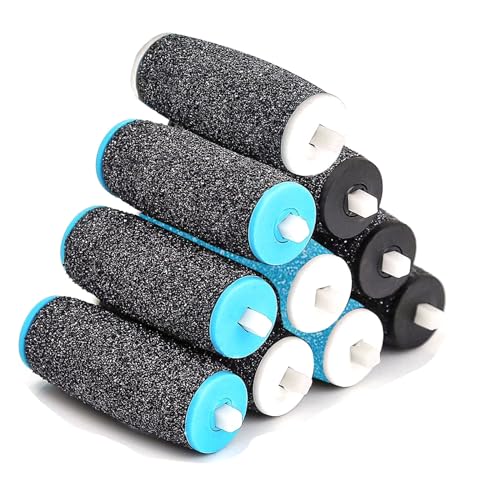 Rullo Ricambio Compatibile Con Scholl Velvet Smooth, Roll Ricariche Professionale Per Pedicure Elettrico, 3 Tipi Di Rugosità, Pietra Pomice Per Piedi,