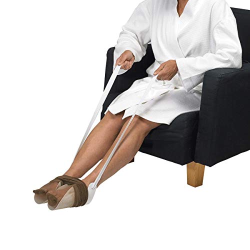 Homecraft Dorking Tights Aid, Retail (Eligible For Vat Relief In The Uk), Put On Without Bending, Double Gutter Stocking Aid, Assistive Dressing Helpe