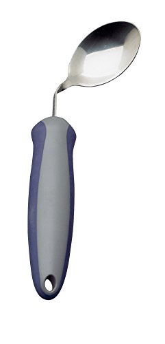 Homecraft Newstead Cutlery, Left Handed Spoon (Eligible For Vat Relief In The Uk) Adaptive Dining Aid, Utensil For Elderly, Disabled, Parkinson'S Dise