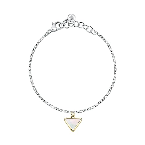 Morellato Bracciale Donna In Acciaio, Madreperla, Collezione Trilliant - Sawy12