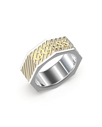Guess Bond Street - Bague En Acier Inoxydable Pour Homme - Cadeau Parfait Pour Homme Élégant., Small, Acier Inoxydable, Non Applicable