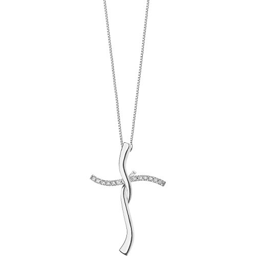 Collana Donna Gioielli Comete Fantasie Di Diamanti Elegante Cod. Glb 1387