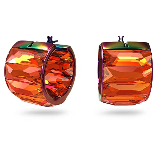 Swarovski Orecchini A Cerchio Curiosa, Rosa
