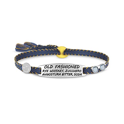 Nomination Bracciale Summerday In Acciaio, Silicone E Smalto Con Scritta Old Fashioned