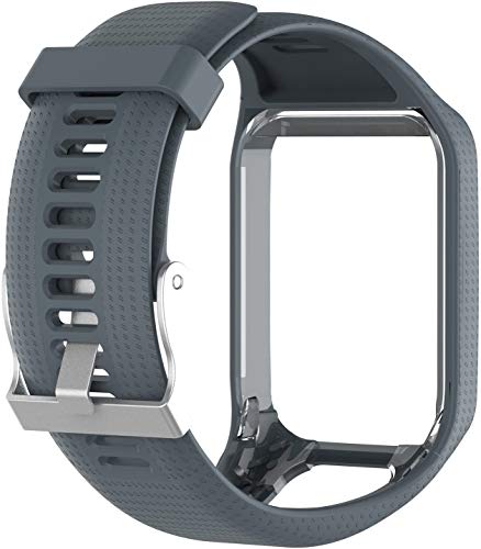 Axcellent Band Per Tomtom Runner 2 3,Spark 3,Golfer 2,Adventurer - Braccialetto In Silicone Con Cinturino Di Ricambio - Accessori Gps Smart Watch